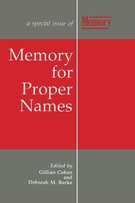 【预订】Memory for Proper Names