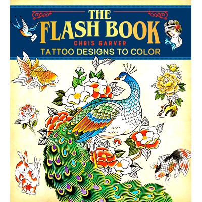 预订 Flash Book: Hand-Drawn Tattoos to Color Flash Book：手绘纹身上色: 9781684620777