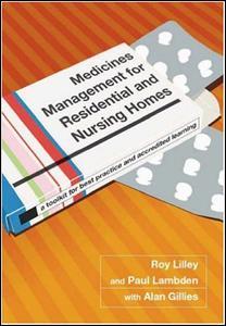 【预订】Medicines Management for Residential and Nursing Homes