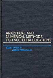 预订 Analytical and Numerical Methods for Volterra Equations