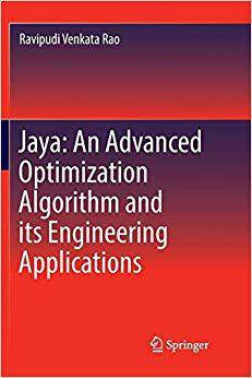 【预售】Jaya: An Advanced Optimization Algorithm and Its Engineering Applications