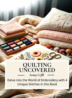 预订 Quilting Uncovered: Delve into the World of Embroidery with 4 Unique Stitches in this Book: 9798866698462