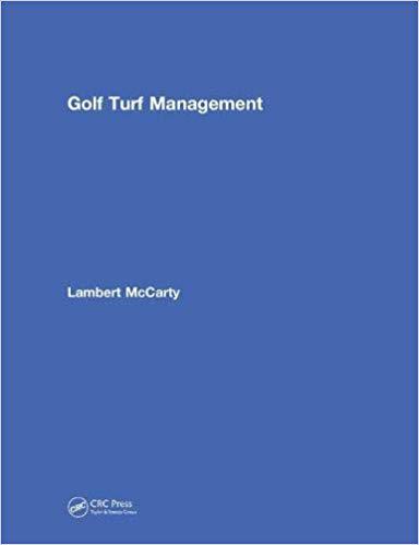 【预售】Golf Turf Management