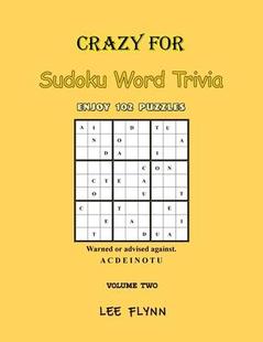 For Sudoku Two 预订 9780578891453 Volume Crazy Trivia Word