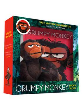 [预订]Grumpy Monkey Book and Toy Set 9780593374979