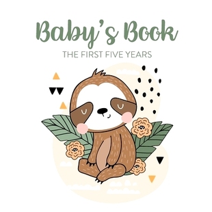 预订 Baby's Book The First Five Years: Memory Keeper First Time Parent As You Grow Baby Shower Gift