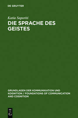 【预订】Die Sprache des Geistes 9783110148138