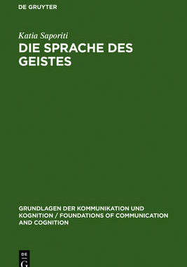 【预订】Die Sprache des Geistes 9783110148138