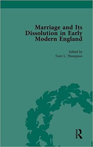 【预售】Marriage and Its Dissolution in Early Modern England, Volume 1