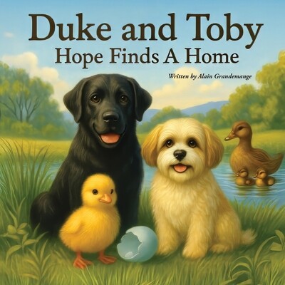 预订 Duke and Toby Hope Finds A Home: A Heartwarming Children’s Book About Belonging and Family 9781971714134