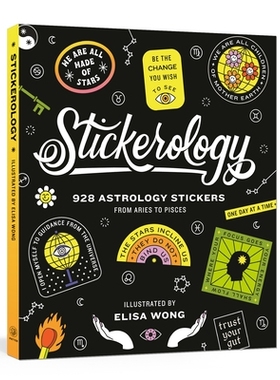 预订 Stickerology: 800 Astrology Stickers from Aries to Pisces: 9780593233344