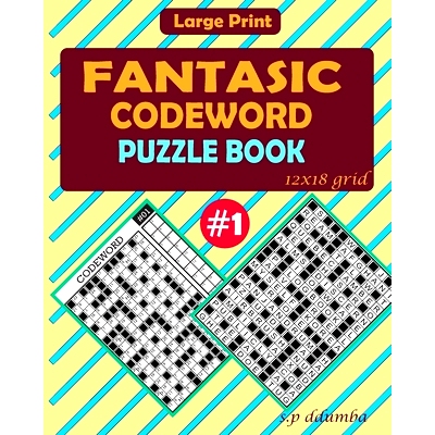 预订 Fantastic Codeword Puzzle Book: 9798872668084