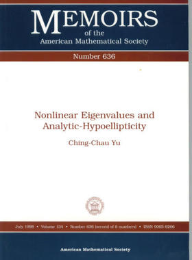 【预售】Nonlinear Eigenvalues and Analytic-Hypoellipticity