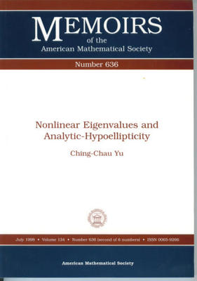 【预售】Nonlinear Eigenvalues and Analytic-Hypoellipticity