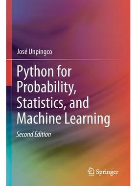 Python for Probability, Statistics, and Machine Learning适用于概率、统计与机器学习的 Python 第2版: 9783030185473