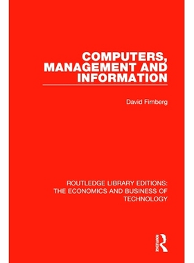 预订 Computers, Management and Information 计算机，管理和信息: 9780815368298