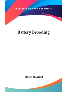 预订 Battery Brooding: 9781104838072