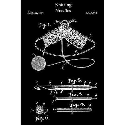 预订 Knitting Needles: Knitting Paper 4x5 Template for Crocheters and Knitters: 9781720193968