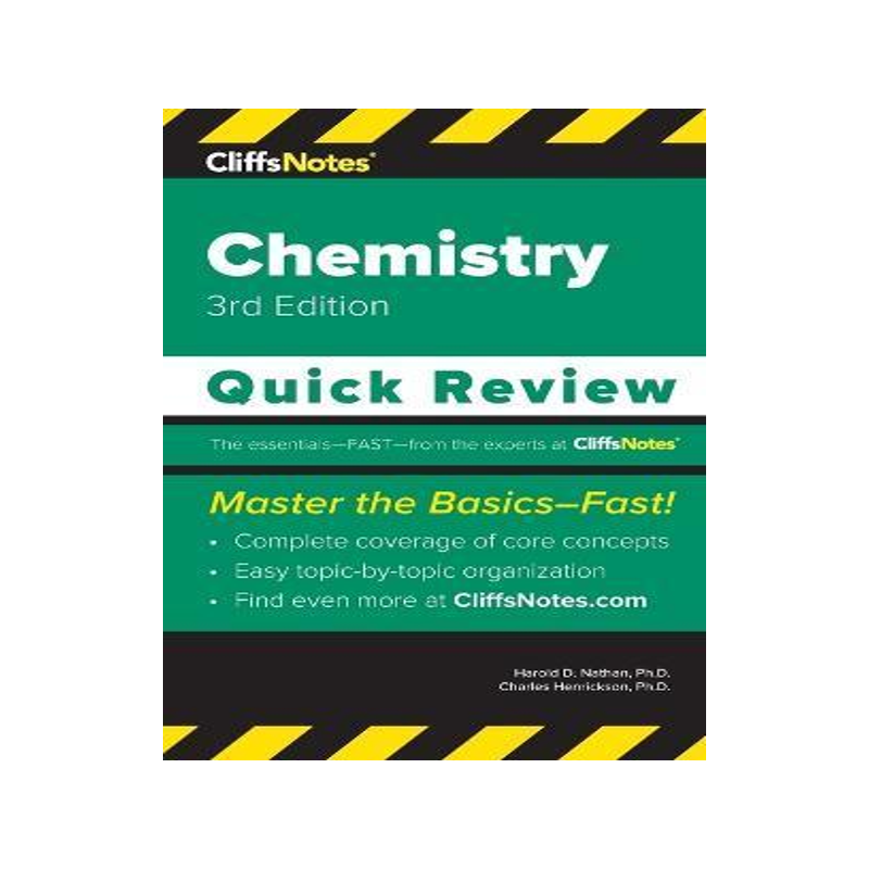 [预订]CliffsNotes Chemistry: Quick Review 9781957671642