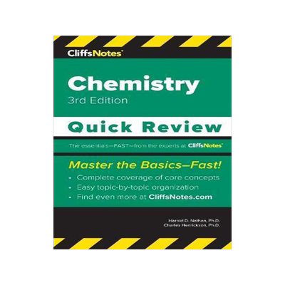 [预订]CliffsNotes Chemistry: Quick Review 9781957671642