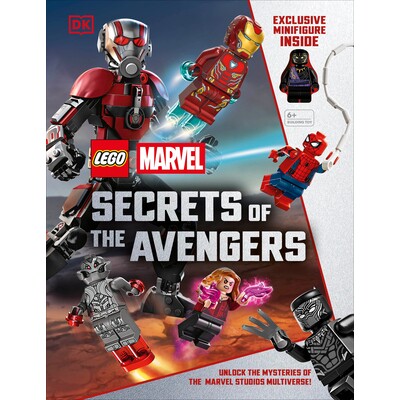 预订 乐高漫威复仇者联盟的秘密:带有*迷你人偶 英文 LEGO Marvel Secrets of the Avengers: With Exclusive Minifigure:9798217