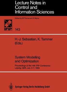 预订 System Modelling and Optimization: Proceedings of the 14th Ifip-Conference Leipzig, Gdr, July 3-7, 1989