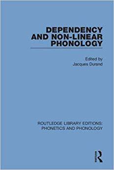 【预售】Dependency and Non-Linear Phonology 书籍/杂志/报纸 原版其它 原图主图