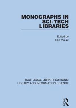 [预订]Monographs in Sci-Tech Libraries 9780367363765