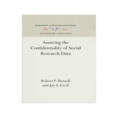 [预订]Assuring the Confidentiality of Social Research Data 9780812277616