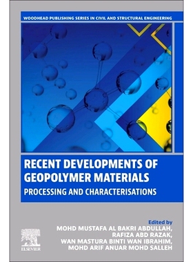 预订 Recent Developments of Geopolymer Materials: Processing and Characterisations: 9780443240683