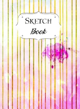 预订 Sketch Book: Watercolor Sketchbook Scetchpad for Drawing or Doodling Notebook Pad for Creative Artists #1 Pink Stri