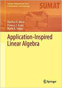 预订 Algebra Application Linear 9783030861544 Inspired