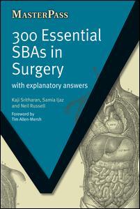 【预订】300 Essential SBAs in Surgery