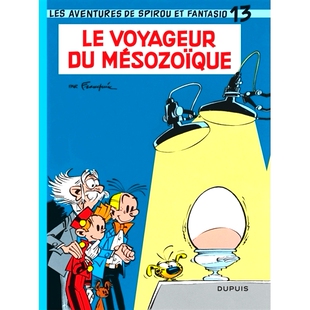 漫画 中生代旅行者 比利时经典 voyageur Mésoz 斯皮鲁历险记13 欧漫法漫达高 法语原版 Vol. Fantasio. Spirou 13.