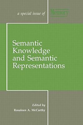 【预订】Semantic Knowledge and Semantic Representations