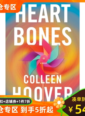 Colleen Hoover新作 刻骨铭心Heart Bones 英文原版 科琳·胡佛 现代浪漫爱情小说 以我们告终作者