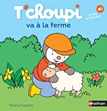 【预订】法语原版 小企鹅丘比乔比 音频朗读系列55 T’CHOUPI VA A LA FERME - VOLUME 55 9782092574386