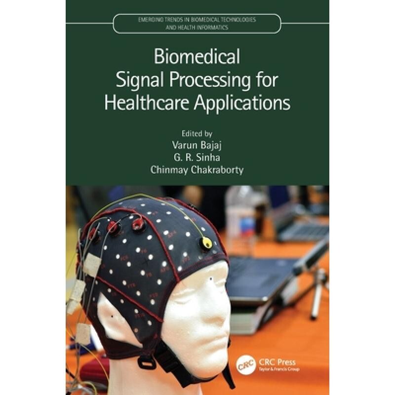 预订 Biomedical Signal Processing for Healthcare Applications 用于*保健应用的生物医学信号处理 9780367707545