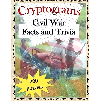 预订 Cryptograms - Civil War Facts and Trivia: 9798387684678