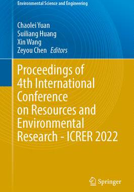 [预订]Proceedings of 4th International Conference on Resources and Environmental Research — ICRER 2022 9783031318078