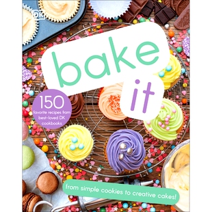 150 Than 预订 for Cookies Creative Simple More from Kids 9781465486141 Cakes Recipes Bake