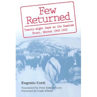 1943 Returned Days Eight 预订 the 1942 Volume Winter Twenty Front Russian 9780826211156 Few