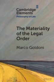 【预订】The Materiality of the Legal Order 9781009009669