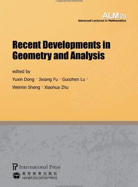 [预订]Recent Developments in Geometry and Analysis 9781571462503