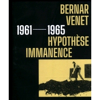 预订 Bernar Venet: 1961-1965 : hypothèse immanence 伯纳·维内特：1961-1965：内在性假说: 9782363063533