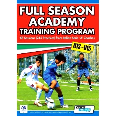 预订 Full Season Academy Training Program U13-15 - 48 Sessions (245 Practices) from Italian Series ’a’ Coaches: 978095