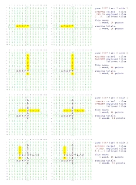 预订 Fifty Scrabble Box Scores Games 3151-3200: 9781540590442