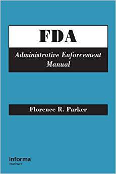 【预售】FDA Administrative Enforcement Manual