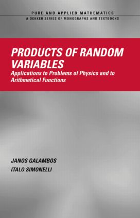 【预订】Products of Random Variables