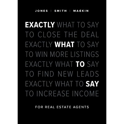 预订 Exactly What to Say: For Real Estate Agents